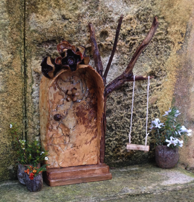 Fairy Door with swing